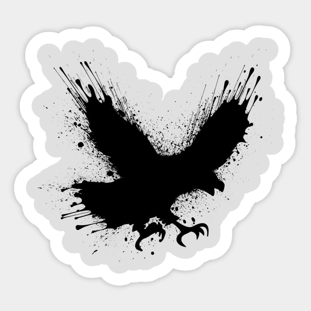 Street art bird Sticker by badbugs